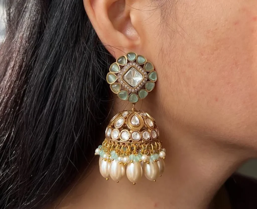 Polki Jhumka