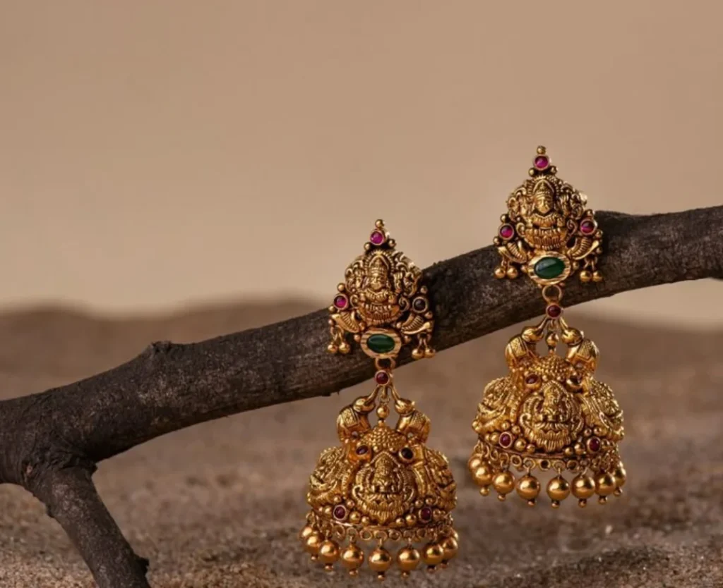 Temple Jhumka
