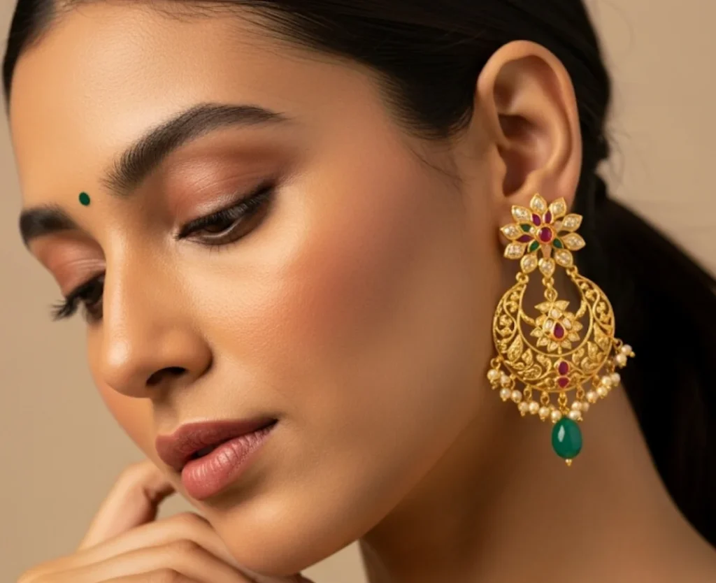 Kaanphool Indian Earrings for Women
