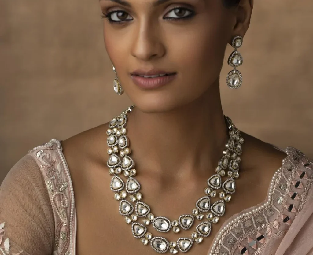 Polki Jewellery Set