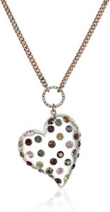 Artificial Heart Long Necklace